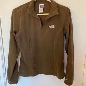 North Face 1/4 Zip Fleece S